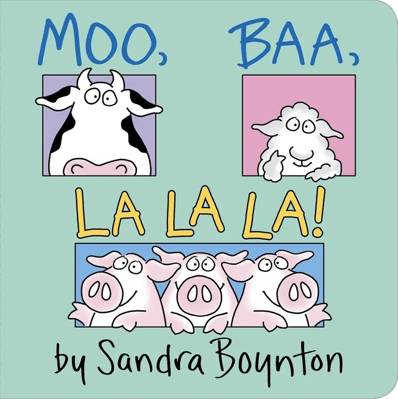 Exclusive Offer Moo, Baa, La La La! (Board Book)