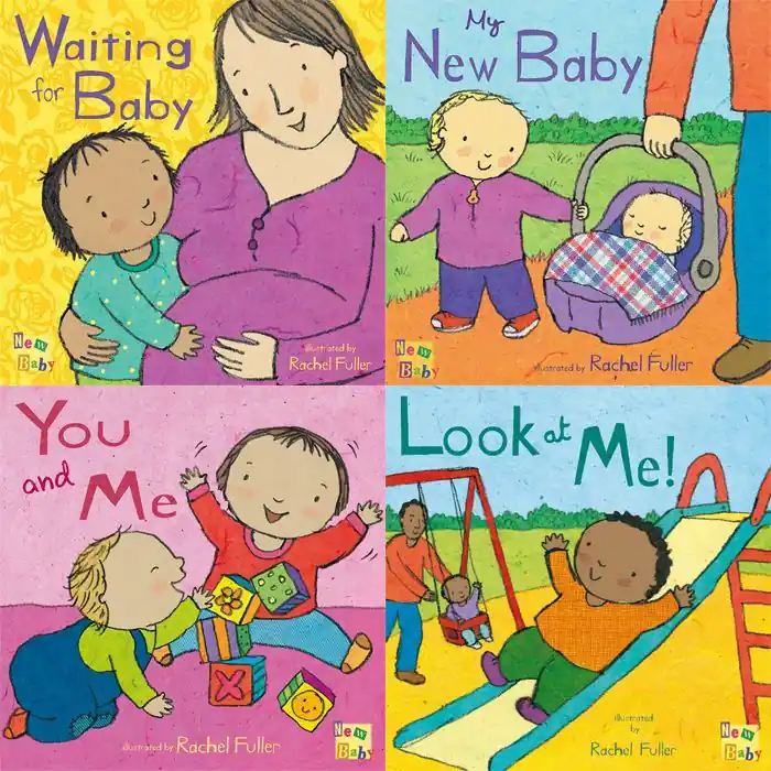 Waiting for Baby: Books for New Siblings Collection (40 Board Books) Markdown