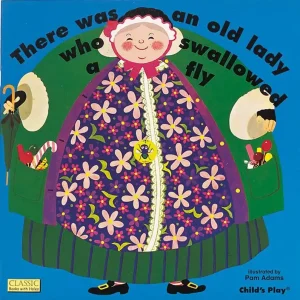 Classic Books with Holes: There Was an Old Lady Who Swallowed a Fly (Board Book) Cheap
