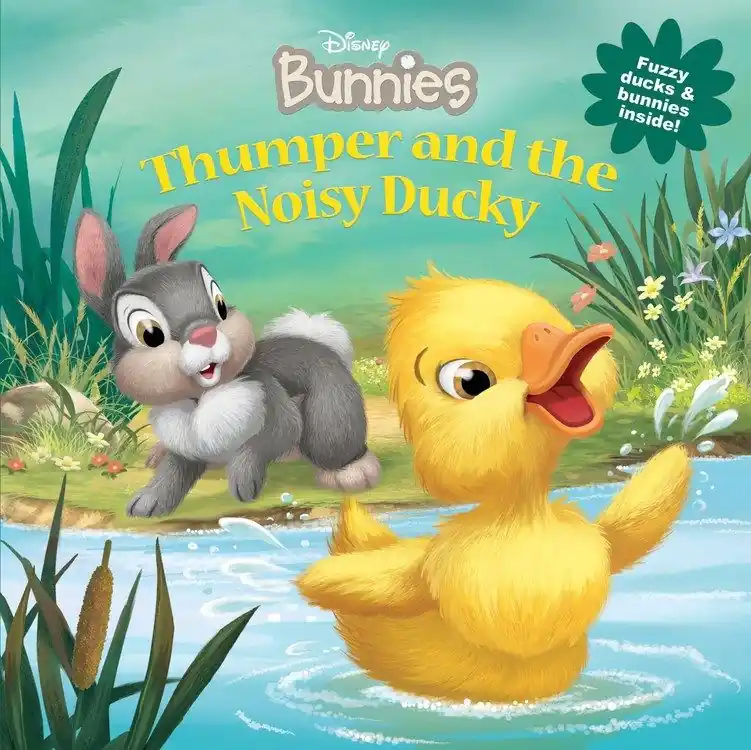 Super Sale Disney Bunnies: Thumper and the Noisy Ducky (Board Book)