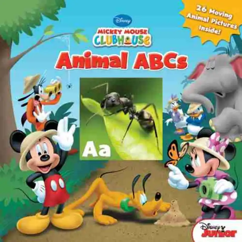 Mickey Mouse Clubhouse: Animal ABCS (Board Book) Special Offer