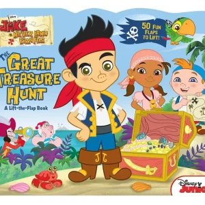 Latest Jake and the Never Land Pirates: The Great Treasure Hunt: A Lift-the-Flap Book