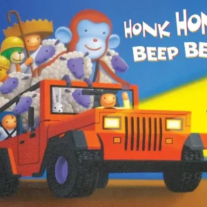 Honk Honk! Beep Beep! (Board Book) Final Sale