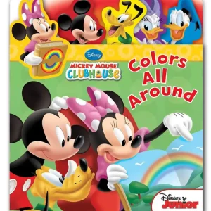 Limited Offer Mickey Mouse Clubhouse: Colors All Around (Board Book)
