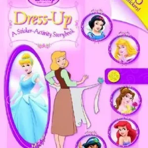 Disney Princess: Dress-Up: A Sticker-Activity Storybook Free Returns
