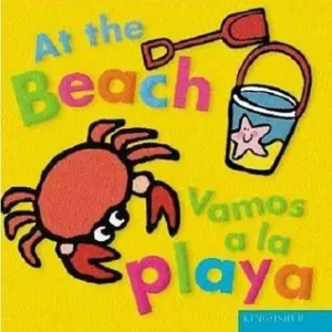 At the Beach / Vamos a la playa (Bilingual, English/Spanish) (Board Book) Buy Today