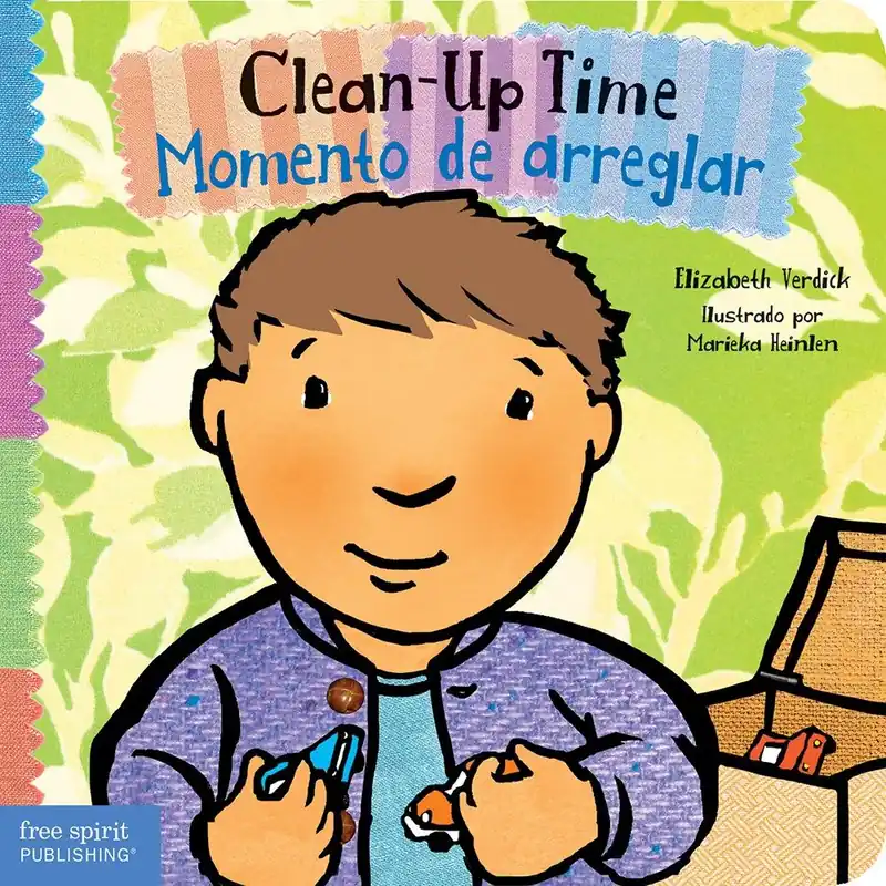 Clean-Up Time / Momento de arreglar (Bilingual, English/Spanish) (Board Book) Must Have