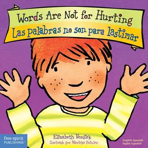 Words Are Not for Hurting / Las palabras no son para lastimar (Bilingual, English/Spanish) (Board Book) Hot Deal