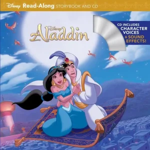 Aladdin Read-Along Storybook and CD Big Sale