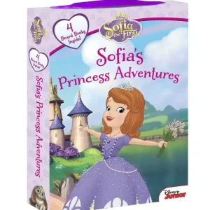 Sofia the First: Sofia's Princess Adventures (Board Book Boxed Set) Free Shipping