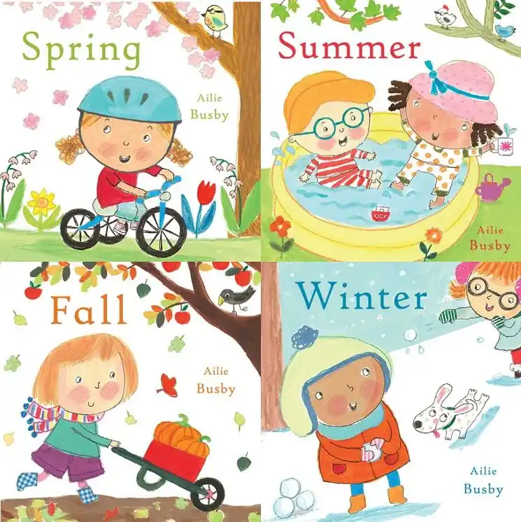 Affordable Seasons Board Book Collection (Carton of 40 Board Books)
