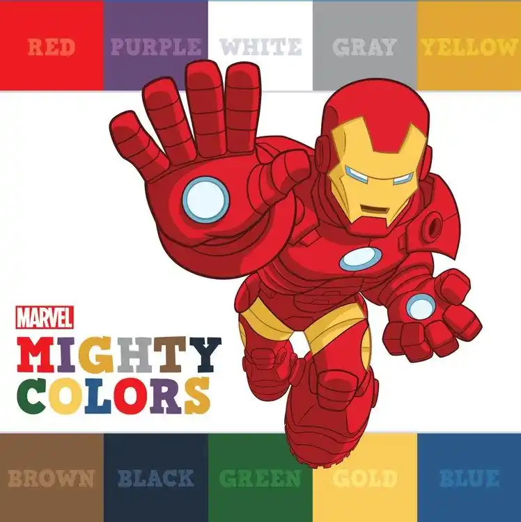 Mighty Colors (Board Book) Brand New