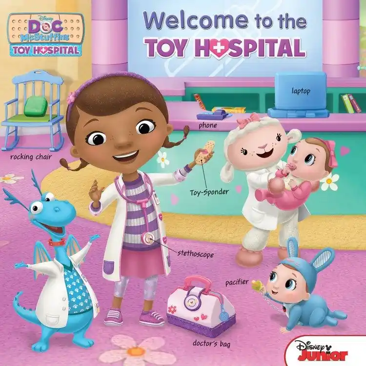 Doc McStuffins: Welcome To the Toy Hospital (Board Book) Place Order