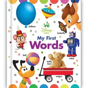 No Minimum Order Disney Baby: My First Words (Board Book)