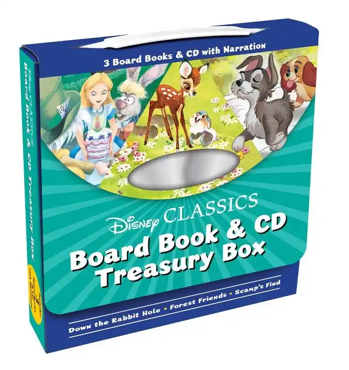 New Arrival Disney Classics Board Book & CD Treasury Box