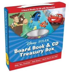 Hot Picks Disney Pixar: Board Book & CD Treasury Box