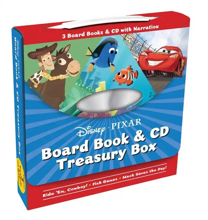 Hot Picks Disney Pixar: Board Book & CD Treasury Box