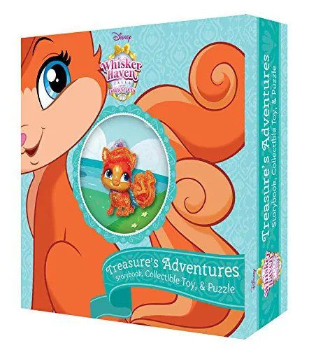 Bargain Whisker Haven Tales with the Palace Pets: Treasure's Adventures (Storybook Plus Collectible Toy)