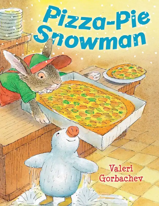 Super Sale Pizza-Pie Snowman