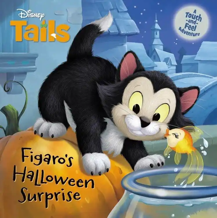 Disney Tails: Figaro's Halloween Surprise (Board Book) Flash Sale