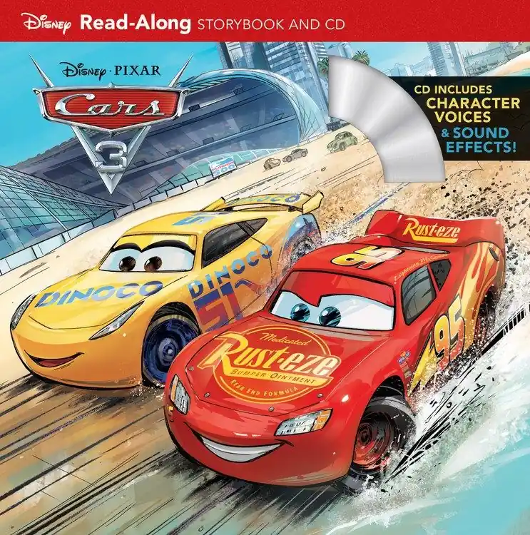 Limited Offer Cars 3 Read-Along Storybook and CD