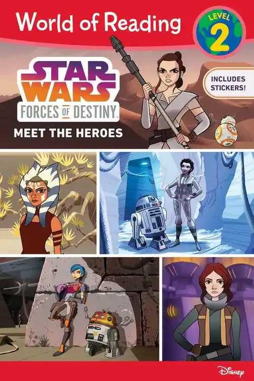 Grab Now Star Wars: Forces of Destiny: Meet the Heroes (World of Reading, Level 2)