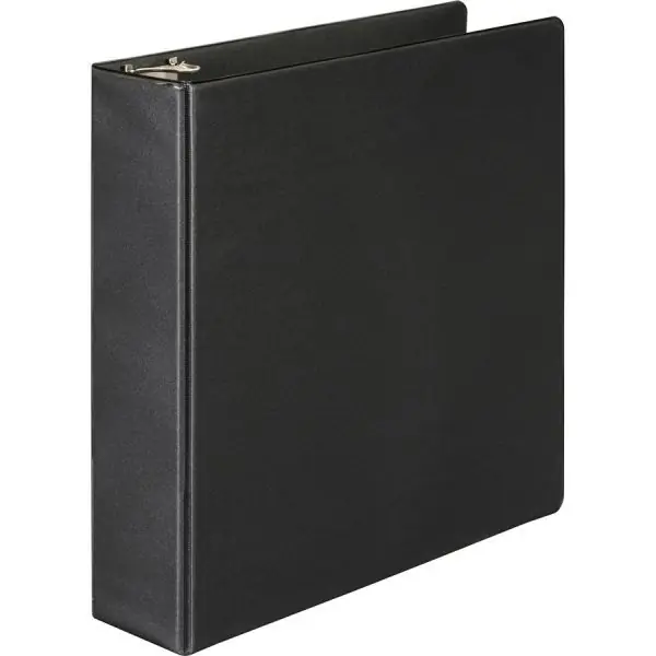 Fresh Stock Binder: 3", D-Ring, Black (Carton of 6)