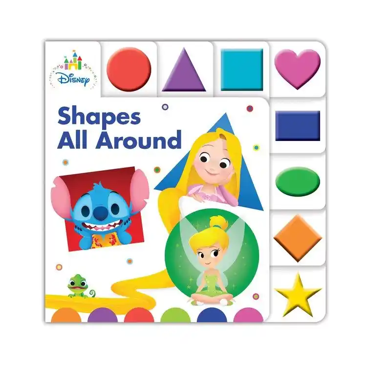Shop Now Disney Baby: Shapes All Around (Board Book)