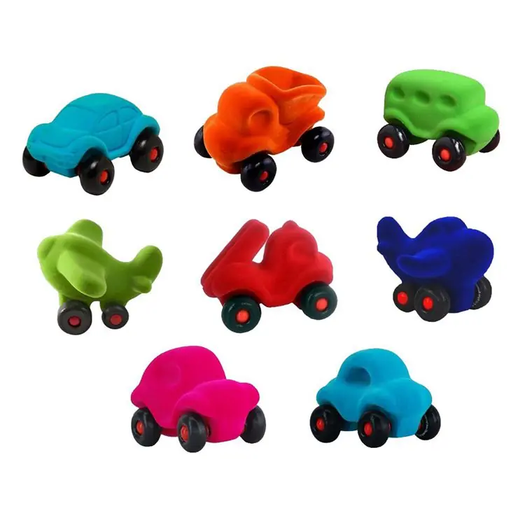 Secure Checkout Rubbabu Little Vehicles Assortment (Set of 8)