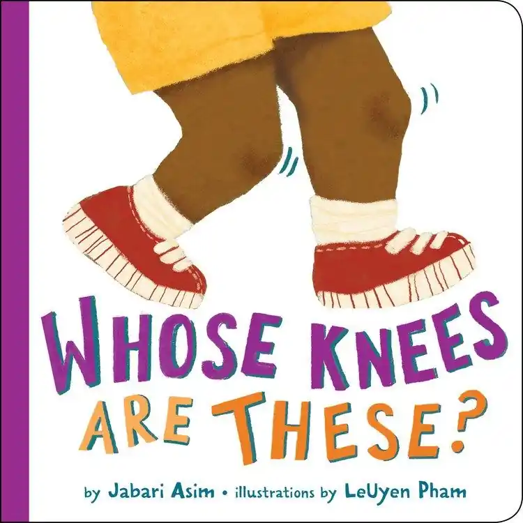 Fast Shipping Whose Knees Are These? (Board Book)