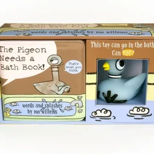 The Pigeon Needs a Bath Book! Gift Set Limited Time