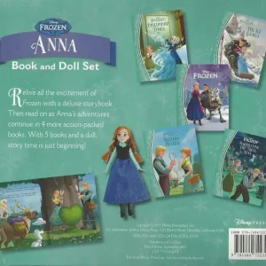 Original Frozen: Anna Book and Doll Set