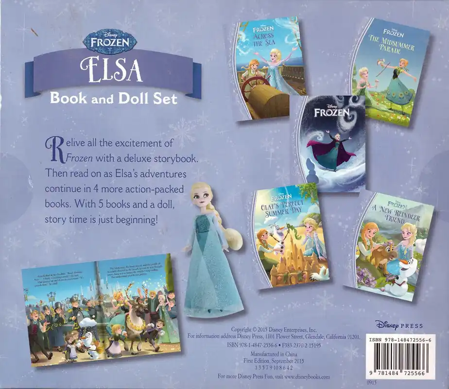 Frozen: Elsa Book and Doll Set Original