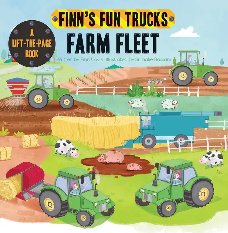 Finn's Fun Trucks: Farm Fleet (Board Book) Special Offer