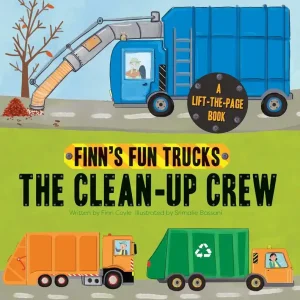 New Release Finn's Fun Trucks: The Clean-Up Crew (Board Book)