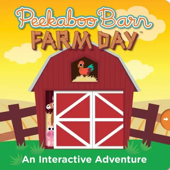 Peekaboo Barn: Farm Day (Board Book) Wholesale
