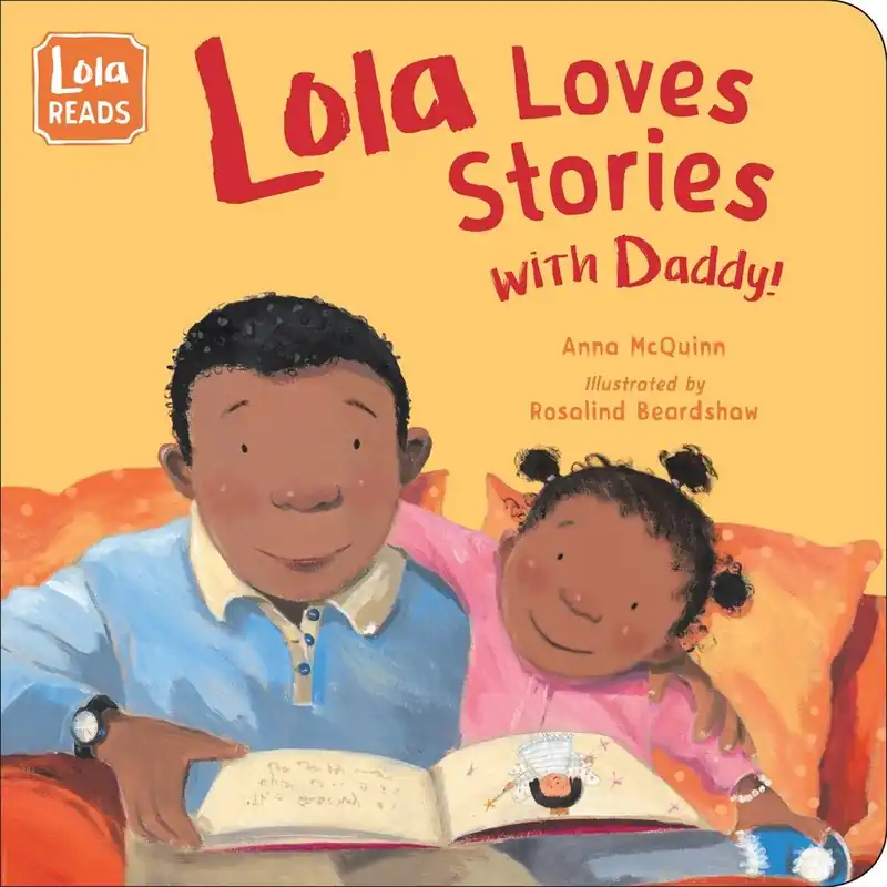 Flash Sale Lola Loves Stories with Daddy (Board Book)