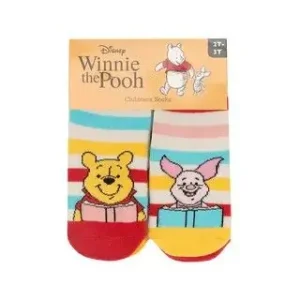 Winnie the Pooh Toddler Socks 4-Pack (2T/3T) (Carton of 30 Packs) Free Delivery