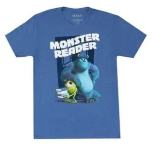 Monsters Inc: Monster Reader T-Shirt (Adult XL) (Carton of 30 Shirts) Buy Direct