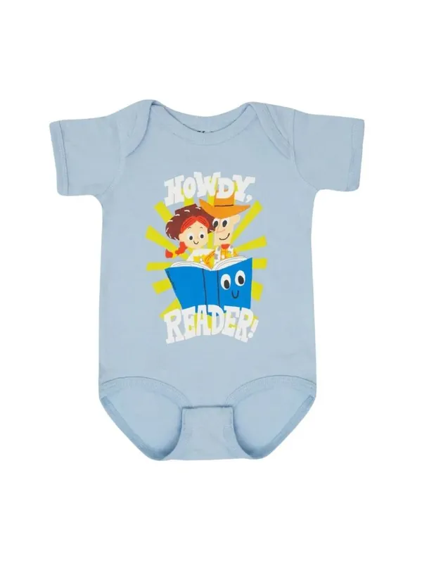 Toy Story: Howdy Reader Baby Bodysuit (12 Months) (Carton of 30 Bodysuits) Fan Favorite