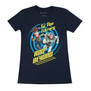 New Release Toy Story: To The Library Crew Neck T-Shirt (Women's 2XL) (Carton of 30 Shirts)