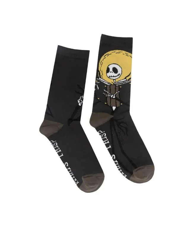 Last Chance The Nightmare Before Christmas: What's This? Socks (Adult Small) (Carton of 100 Pairs of Socks)