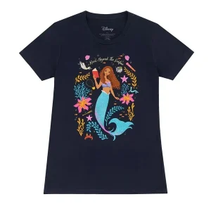 Modern Princess Ariel: Read Beyond the Surface Crew Neck T-Shirt (Women's Small) (Carton of 30 Shirts)