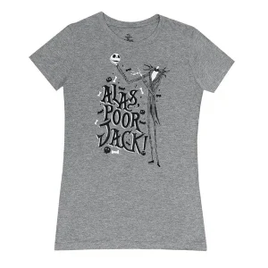Price Drop The Nightmare Before Christmas: Alas, Poor Jack! Crew Neck T-Shirt (Women's Medium) (Carton of 30 Shirts)