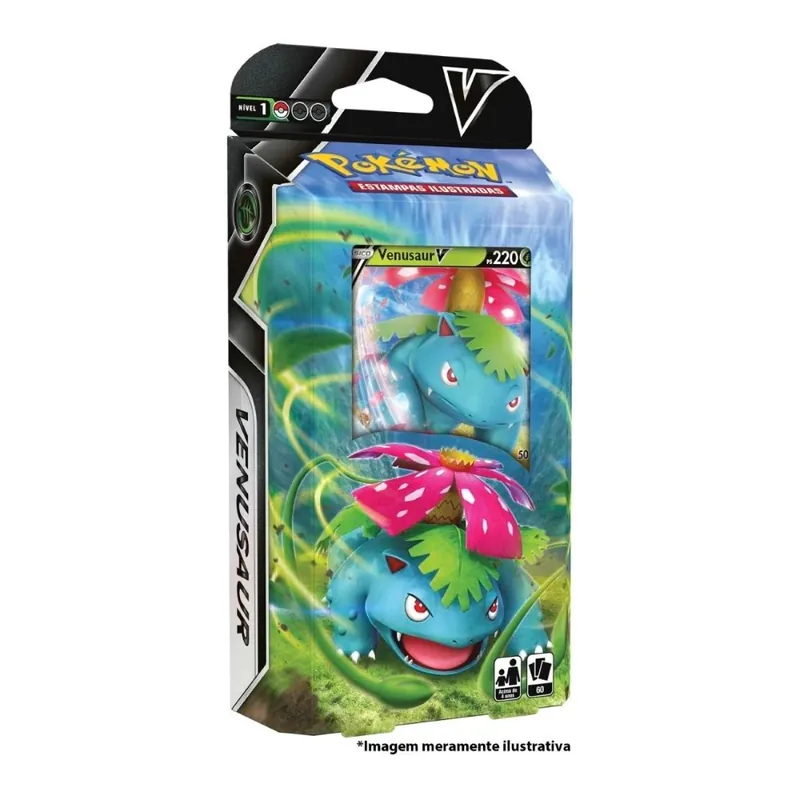 Final Sale Pokémon TCG: Venusaur V Battle Deck (Carton of 48 Games)