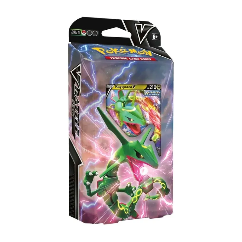 Fresh Stock Pokémon TCG: Rayquaza V Battle Deck (Carton of 48 Games)