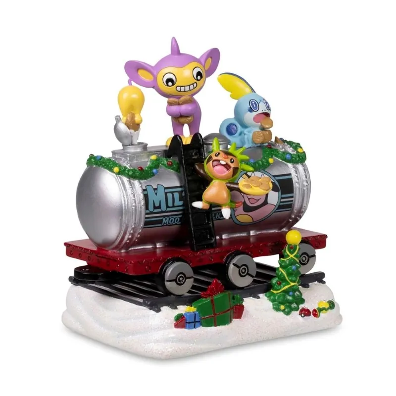 Delibird Holiday Express Moomoo Milk & Cookies Tank Car Figure (Carton of 16 Figures) Must Have