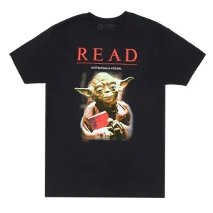 Money Back Guarantee Star Wars: Yoda READ T-Shirt (Adult Medium) (Carton of 30 Shirts)