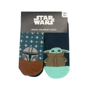 Star Wars: Grogu Toddler Socks 4-Pack (2T/3T) (Carton of 36 Pairs of Socks) Trending