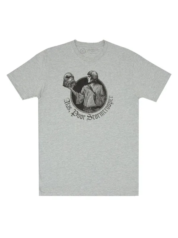 Special Offer William Shakespeare's Star Wars: Alas, Poor Stormtrooper T-Shirt (Adult Small) (Carton of 30 Shirts)